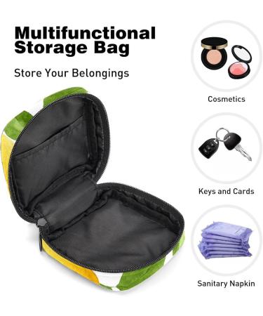 Women's Bonds Storage Pocket Stillpad - Watercolor Lemon Portable Period Kit Bag | Feminine Product Organizer - Buy Online on GoSupps.com