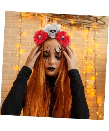 Abaodam Hair Bands Hair Ties Headbands Party Headdress Carnival Headband Halloween Hair Accessories Halloween Headwear for Adults Halloween Hair Band Artificial Flower Plastic Cosplay - Buy Online on GoSupps.com