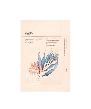 MiiN Cosmetics SL Hyaluronic Acid & Algae Moisture Boosting Mask 25 ml