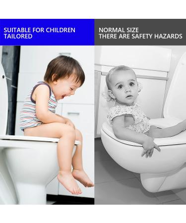 Elongated Pink Toilet Seat with Built-In Child Seat | Slow Close, Easy Install | Quick Release, Easy Clean | Magnetic Kids Seat | American Standard Hinges | Suitable for Adults and Children - Buy Online on GoSupps.com