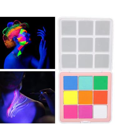 9 Colors Face & Body Paint Palette | Quick-Drying Bright Colors Art Kits for All Skin Types - Buy Online on GoSupps.com