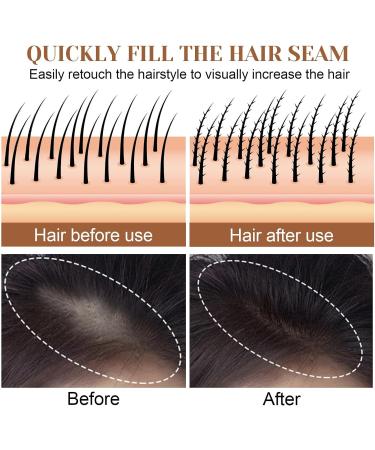 Tpubmity 4 g carrot powder hairline powder carrot powder for concealing the hairline for filling thinning hair for men and women light pebble Light curry - Buy Online on GoSupps.com