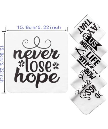 Buy Motivational Quotes Microfiber Eyeglasses Cleaning Cloth - Soft Reusable Cleaner for Glasses Screen Camera Lens & Phones - International Shipping - Buy Online on GoSupps.com