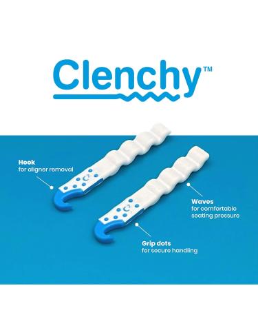 Clenchy Aligner-Sitzer (6 Pieces) - Essential Tool for Aligners & Braces | Easy Tooth Cleaning & Perfect Alignment | Shop Now! - Buy Online on GoSupps.com