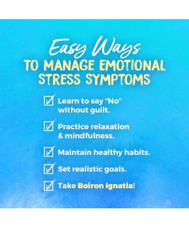 Boiron Ignatia Amara 30C - Emotional Stress Relief Meltaway Pellets (3 Tubes, 80 Pellets Each) - Buy Online on GoSupps.com