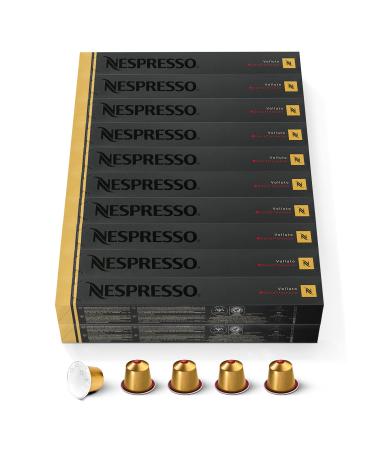 Nespresso Nespresso Original 200 Volluto Decaffeinato Decaffeinated Coffee Capsules Intensity 4 For Espresso (20 packs of 10)