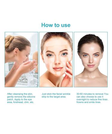 Forehead Wrinkle Patches 160Pcs - Overnight Facial Treatment for Fine Lines & Wrinkles - Buy Online on GoSupps.com