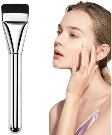 Flat Foundation Brush Flat Makeup Brush Thin Blade Liquid Foundation Brush Soft Bristles Contour Brush Concealer Brush for Streak-Free Coverage Natural Finish - Buy Online on GoSupps.com