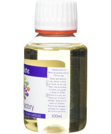 Flavour Factory Chocolate Intense Food Flavouring 100 ml - Buy Online on GoSupps.com