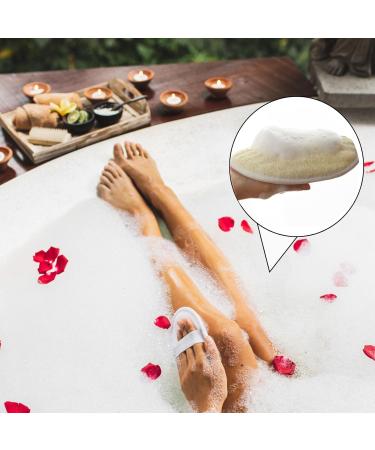3 Pieces Natural Luffa Sponge Set - Loofah Body Brush for Deep Skin Cleaning | Spa Shower Essential for Women & Men - Buy Online on GoSupps.com
