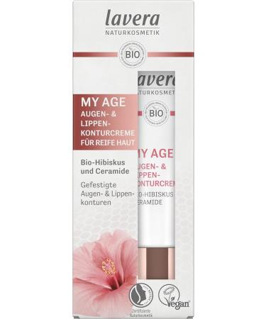 lavera My Age Eye and Lip Contour Cream 15 ml - Buy Online on GoSupps.com