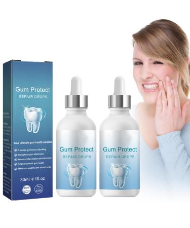 2PCS Dentizen Gum Regrowth Drops Gouttes de Repousse des Gencives Gouttes de Traitement pour La R paration Des Gencives Restauration Des Gencives pour Soins Bucco-Dentaires (3)