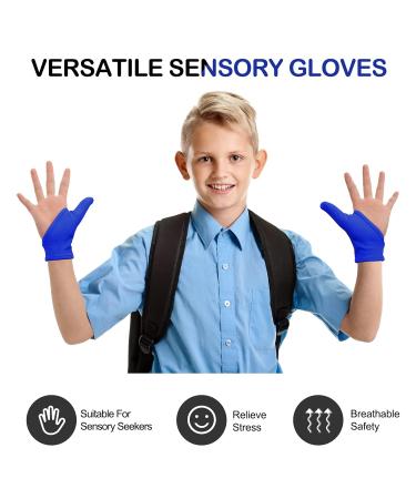 Jiuguva Thumb Suction Gloves for Kids - Compression Gloves Ages 8-12 | Black & Blue 4 Pack - International Shipping Available - Buy Online on GoSupps.com