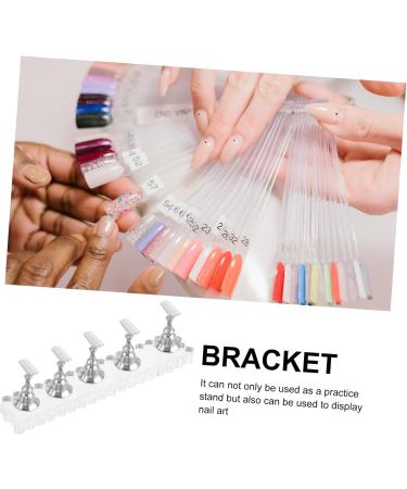 FOMIYES 1 Set magnetic base nail practice stand nail accessories fake nail holder press on nail stand fake nail stand nail art kits magnetic nail holder false nails Symphony Acrylic - Buy Online on GoSupps.com