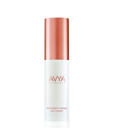 AVYA Eye Bright Cream (0.5oz/15ml) - Advanced Ayurvedic Skincare/Caffeine Reduces Dark Circles and Puffiness/Tightens and Reduces Fine Lines Around Eyes 0.50 Ounce (Pack of 1)