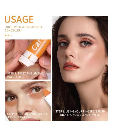 Banana Vitamin CC Eye Stick - Hydrating Vitamin C Serum Balm for Revive & Glow | Color Correcting Eye Cream Stick - Buy Online on GoSupps.com