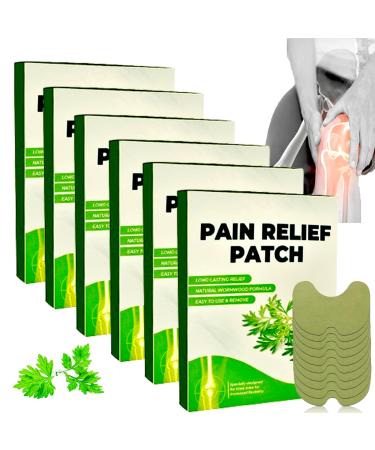 Knee Pain Patches Mrjoint Knee Relief Patches Kit Knee Pain Relief Patches Natural Wormwood Extract Stickers Knee Pain Relief Patches Relief of Joint Pains for Knee (60pcs)