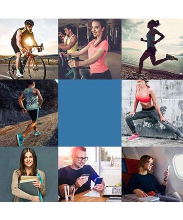 ZLYJ Compression Stockings for Men & Women | Ultimate Support Socks for Running Cycling & Travel | Thrombosis & Sports Relief - Buy Online on GoSupps.com