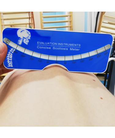 Generic Scoliosis Test Measuring Device | 0-30 Acrylic Lineal | Reusable & Portable Evaluation Tool | Ideal for Home & Travel - Buy Online on GoSupps.com