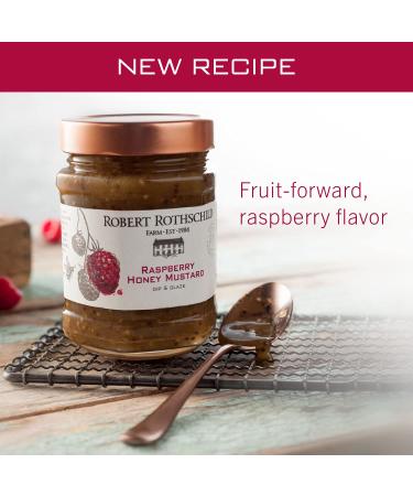 Robert Rothschild Farm Raspberry Honey Mustard Dip - Sweet & Tangy Sauce (12.5 oz) - Buy Online on GoSupps.com