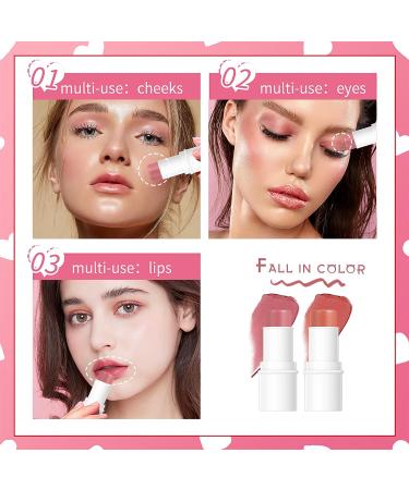 Multi Stick Trio for Older Women - Blush, Highlighter, Contour & Moisturizer Stick Set - Buy Online on GoSupps.com