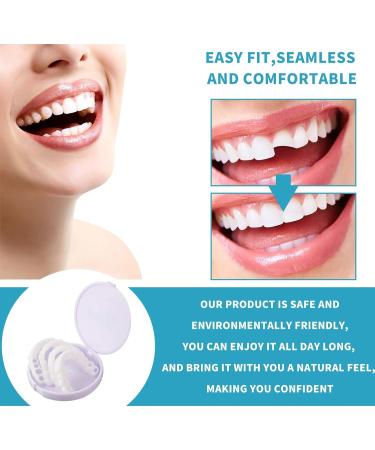 Buy 2 Pcs Cosmetic Veneers - Instant Artificial Teeth for Men & Women | Confidence-Boosting Smile Solutions - Buy Online on GoSupps.com