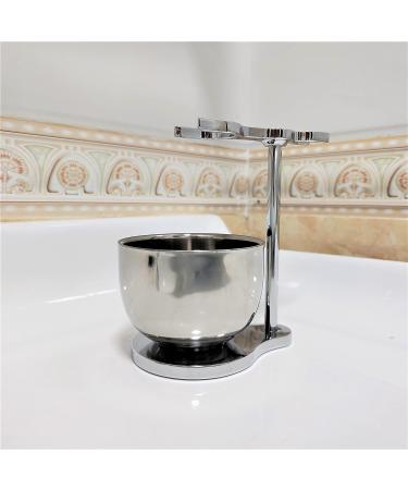 CRUCISRESIN Wet Shaving Stand and Bowl - Premium Resin Shaving Set - Buy Online on GoSupps.com