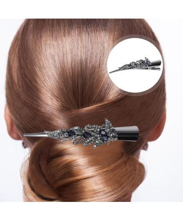 minkissy Rhinestone Barrettes for Women Rhinestone Hair Barrette Hair Barrettes for Women Fine Hair Fancy Barrettes for Women's Hair Crystal Metal Clip Mother - Buy Online on GoSupps.com