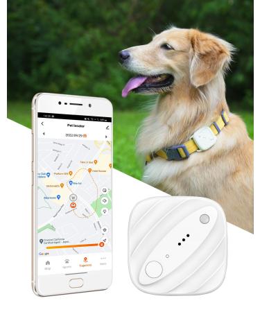LaView 4G LTE GPS Tracker for Pet Dog Kid,Wireless Charging with Long-Lasting 45 Day Battery Life,Small & Lightweight Works with Any Pet Collar,Health Fitness+Waterproof IP67 with Unlimited Distance