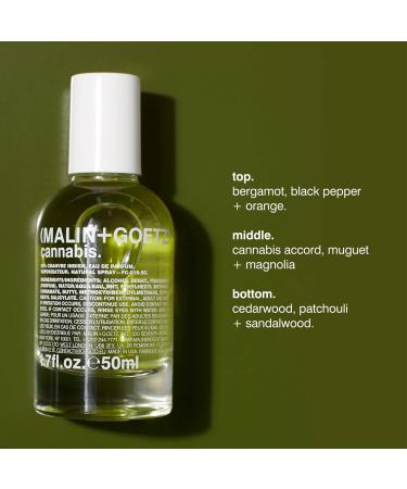 Malin + Goetz Eau de Parfum Men & Women's Perfume Garden Berry Fragrance Fresh & Comforting Scented Perfume Bright & Evolved Vegan & Cruelty Free cannabis - Buy Online on GoSupps.com