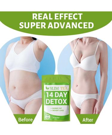 14-Day Detox Tea for Weight Loss | 3-Piece Slimming Tea Set | Boost Digestion & Reduce Fat - Buy Online on GoSupps.com