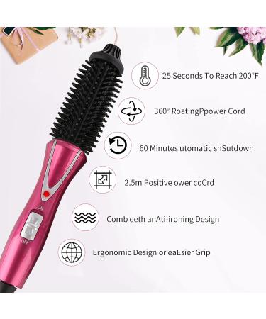 Electric Professional Anti-Scald Curling Brush - Instant Heat Up for All Hair Types | International Shipping - Buy Online on GoSupps.com