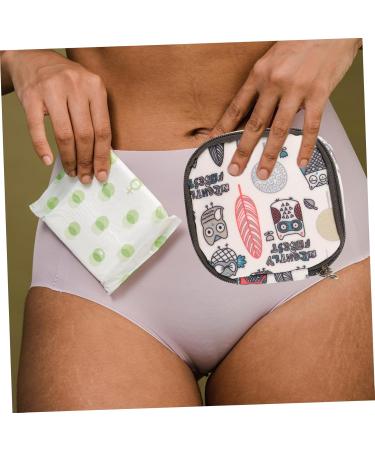 Buy Healeved 2-in-1 Tampon Holder & Storage Bag | Compact Handbag Organizer for Period Products & Travel | Women's Cotton & Laminated Design - Buy Online on GoSupps.com