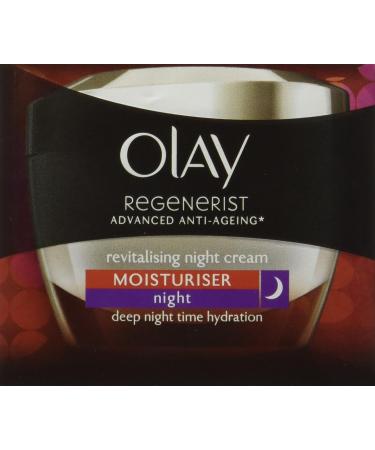 Olay Regenerist Night Firming Cream 50g - Hydrating Anti-Aging Moisturizer for All Skin Types | International Shipping Available - Buy Online on GoSupps.com