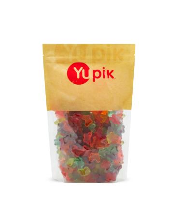 Yupik Mini Gummy Butterflies 1 kg Assorted Fruit Flavors Soft & Chewy Colorful Gummies Fun Treat Sweet Candy Delicious Snack Ideal for Gifting Holidays & Baking 1 kg (Pack of 1)