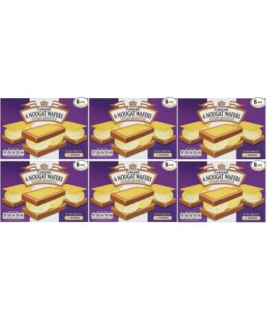 Carousel Nougat Wafers 6 Pack x 6