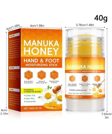  WJnflQN Stick Heel Cracks | Heel Balm - 40g Moisturizing Stick Intense Hydration Cream for Face Hands and Feet with Peeling Effect in Use for Pedicure and Travel - Buy Online on GoSupps.com