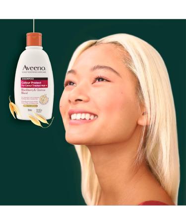 Aveeno Colour Protect Blackberry & Quinoa Scalp Soothing Conditioner 300ml - Buy Online on GoSupps.com