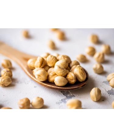 Organic Dry Roasted Blanched Hazelnuts 4 lbs - Non-GMO, Himalayan Salt, Vegan Snack - Kosher, Bulk Filberts - Buy Online on GoSupps.com