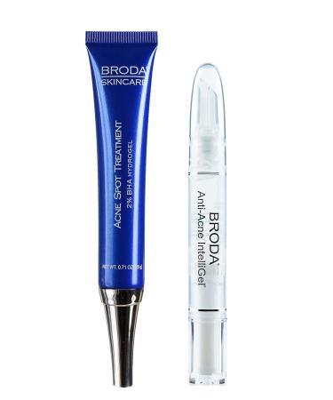 Broda Skincare Acne Spot Treatment Set | Effective Solutions for Clear Skin - Shop Now Worldwide - Buy Online on GoSupps.com
