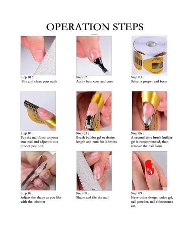 Warm Girl 2PCs 5 in 1 Clear Builder Nail Gels UV/LED Nail Polish for Nail Repair & Extensions | 8ml Professional Nail Strengthener - Buy Online on GoSupps.com