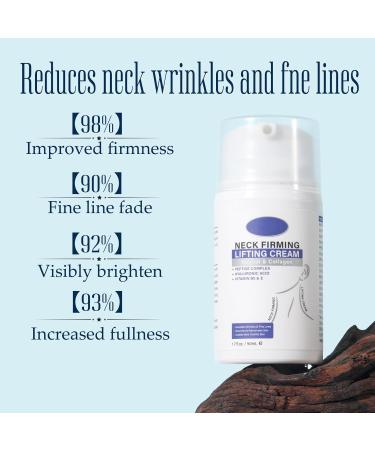 Tighten and Lift Neck Cream - Neck Firming Cream with Retinol and Collagen - Neck Cream Rich in Hyaluronic Acid and Vitamin B5+E - Tightening Lifting Sagging Skin Neck Moisturizer 50ml - Buy Online on GoSupps.com