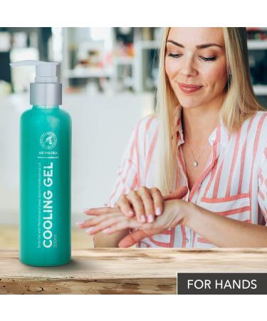 Cooling Gel with Menthol & Stone Pine - Muscle Relaxation Sports Gel for Back Knees Shoulders & Arms - Refresh & Revitalize Your Muscles & Joints - Buy Online on GoSupps.com