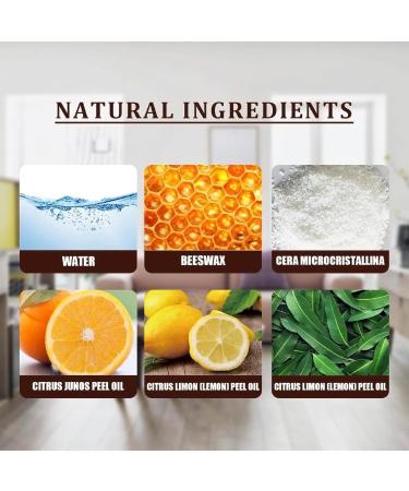 Wood Wax | Beeswax Wood Seasoning - Multipurpose Beeswax Furniture Polish with Sponge for Wood Polish - Buy Online on GoSupps.com