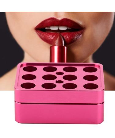 DIY Aluminum Lipstick Holder - 12 Holes 9.3mm | Easy to Use & Clean | Seamless High Gloss Design - Buy Online on GoSupps.com