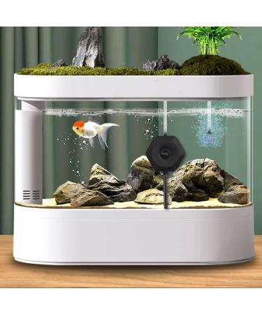 Hygger Ultra Silent Mini Air Pump for Aquariums - 1.5W Betta Bubbler with Air Stone & Hose for 0.5-15 Gal Fish Bowls | Quiet Oxygen Ventilation Solution - Buy Online on GoSupps.com