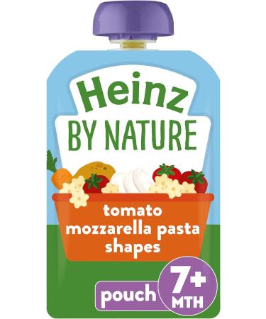 Heinz Tomato & Mozzarella Pasta Shapes Meal Pouch 130g | 7+ Months Baby Food - Buy Online on GoSupps.com