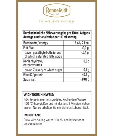  Ronnefeldt Ronnefeldt Loose Leaf Winter Teas - 10 x 3.9 g - Buy Online on GoSupps.com