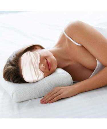 Three Piece Eye Mask Set for Girls | Women's Animal Masks & Hair Ties | Cozy Beige Sleeping Mask & Head Wraps - Buy Online on GoSupps.com