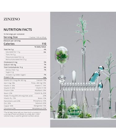 Buy ZINZINO LeanShake Strawberry - 16 Single Serve Packets | Healthy Meal Replacement - International Shipping Available - Buy Online on GoSupps.com